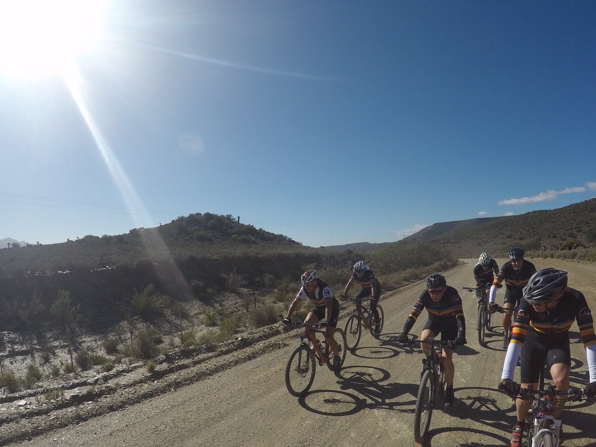 RobertFutselaar's tweet photo. Brutal headwind today which made it tough. 96km of hard riding. @freewillyza @henryrcollins @TransAfricaAdv https://t.co/WcfLdY3At2