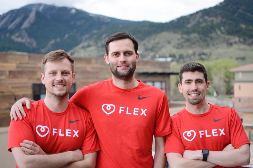 So incredibly proud of <a href="/Mqsley/">Matt Quinn</a> <a href="/ElliottJPerry/">Elliott James Perry</a> &amp; <a href="/petrbela/">Petr Bela</a> for all their hard work in creating the awesome product that is @flexsweat! You guys are inspirational 🙌🏽

Check out their pitch at the @techstars Demo Day Boulder 2018 here - youtube.com/watch?v=4Y_6VB… #TSDemoDay