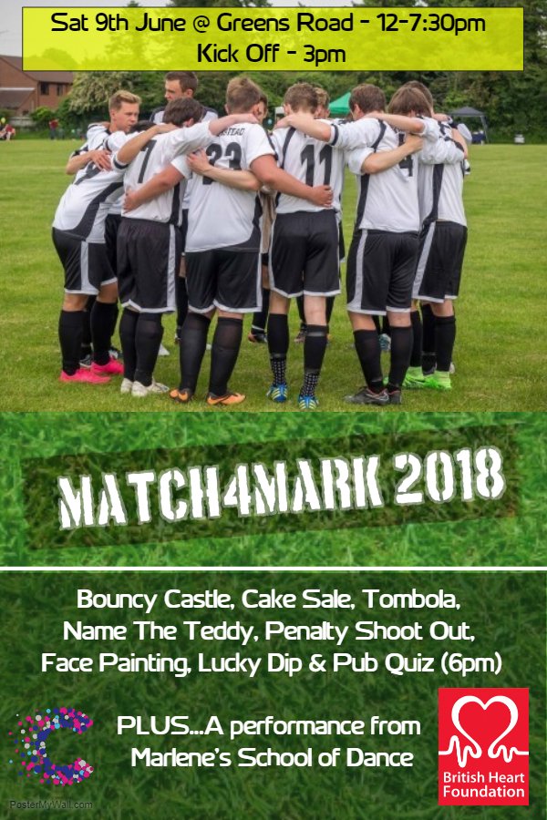NCFC_Nath's tweet photo. Exactly one month to go now until my charity football match/fun day in North Walsham! As before, we're trying to raise as much money as we can for @TheBHF and @CR_UK It should be a great family day out so please come along if you're free! Please like and RT to spread the word! https://t.co/4cTyBKc5e1