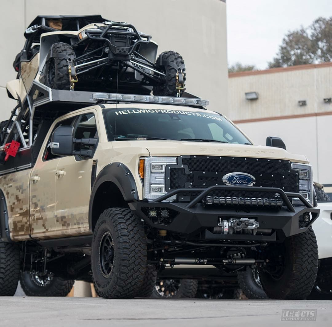 TrexGrilles's tweet photo. Where would you go with the #HellwigOperator? X-Metal Series Grille for the 2018 Ford F350 👉 https://t.co/UGDf5vLVht 📷 #trexgrilles https://t.co/REaAdaE2Qi