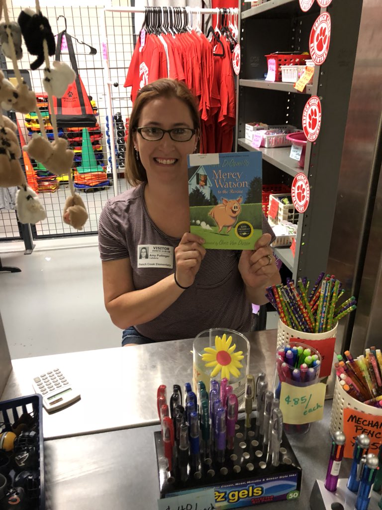 Thank you Dr. McKillip for surprising Alaina today and reading to our class!!!! Mrs. Kirby’s class wrote persuasive papers to Dr.McKillip persuading her to read “their” book!!!!