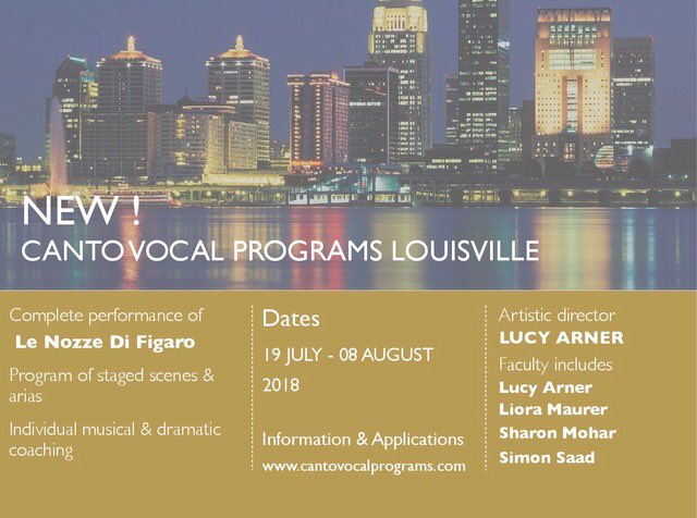 CantoPrograms's tweet image. For young singers looking for performing opportunities. Details and application cantovocalprograms.com