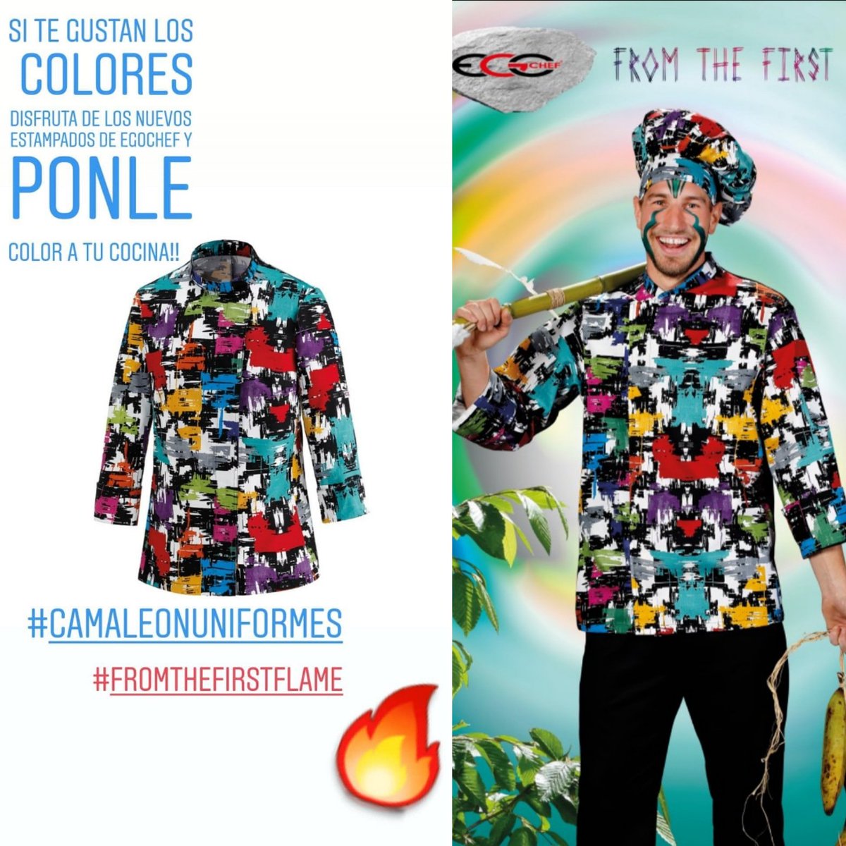 CamaleonUniform's tweet photo. Ponle color a tu cocina!!! #camaleonuniformes #egochef #Manresa #Bcn https://t.co/YpW2b67ZRH