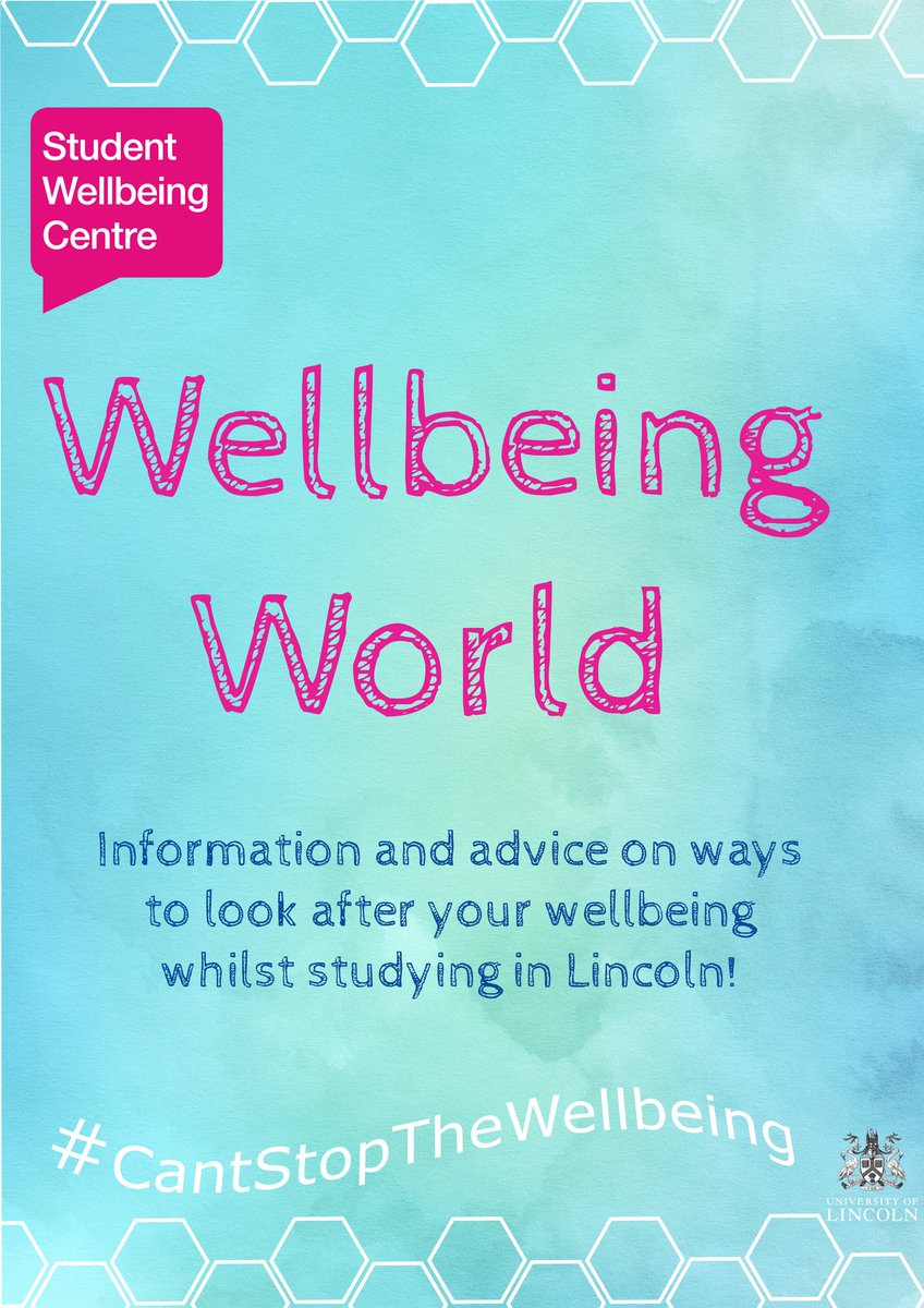 UniofLincolnSWC's tweet photo. Don't forget we have our Wellbeing World magazine available with handy hints and tips around 'managing stress' This will come in handy around deadlines and the exam period. Click on the link below to access all useful information

https://t.co/Ze8rfGzYVo https://t.co/yLuUxjkw2z