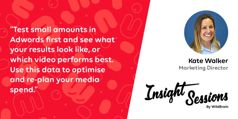 WildBrain_spark's tweet photo. Next up we have our fearless marketing leader, Kate, who's discussing 'Paid Media for #YouTube'. Check out her No.1 tip below on optimisation. Our mantra is always 'Test &amp; Learn'. #WildBrainInsights #Clamour18 @ClamourCo https://t.co/sahAeUp5rw
