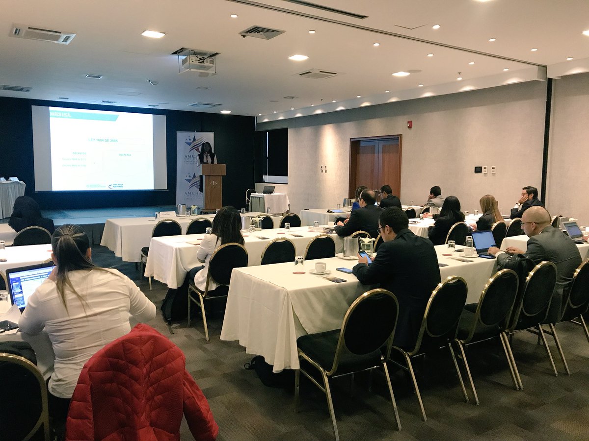 AmChamCol's tweet photo. #BuenMiercoles A esta hora damos inicio al conversatorio “Oportunidades y desafíos de la nueva regulación de Zonas Francas” junto con el @MincomercioCo @AraujoIbarraCol @PHRLegal y @ZFbta #DialogosAmchamCol https://t.co/eCq8Ny7QRY