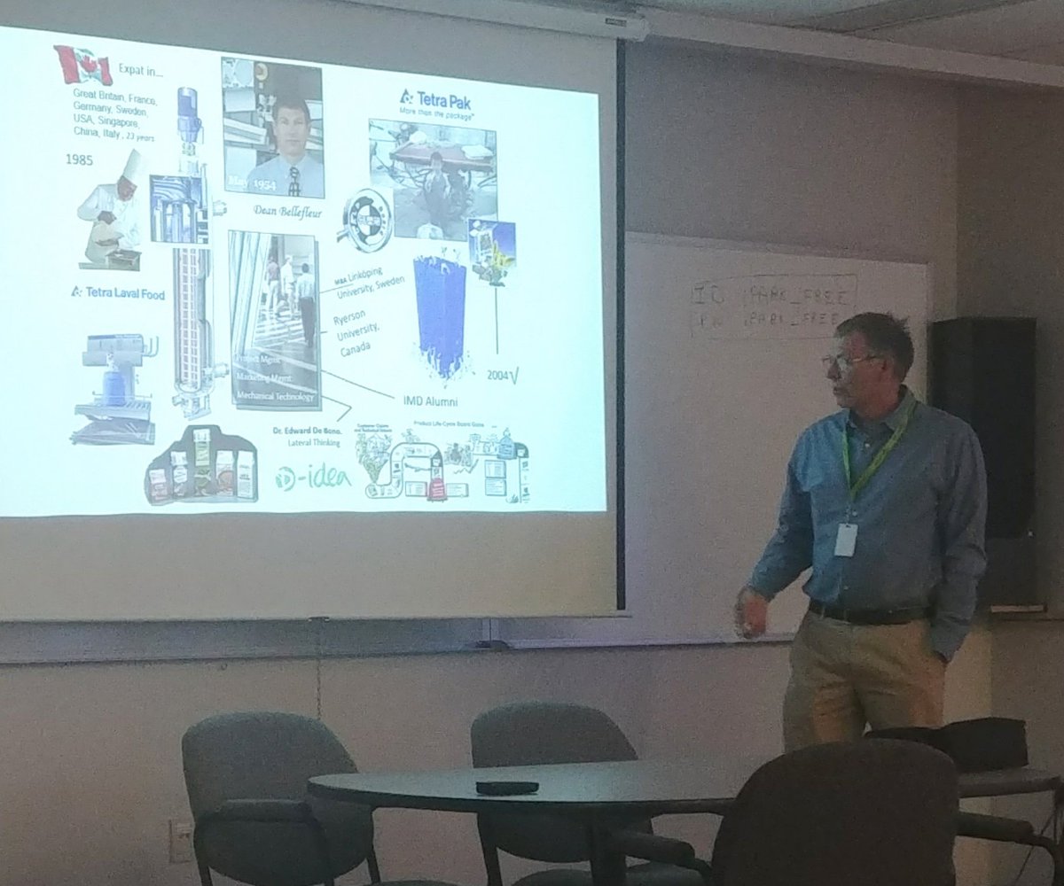 KingstonEcDev's tweet photo. Keeping the learning going with #EconDevWeek. This morning Dean Bellefleur, Managing Director of SinoScan presenting this morning for Finding Reliable Partners in China at Innovation Park.

#teamkingston #ygk #EDW2018 #EconDevWeek2018 #QualityofLife https://t.co/G7zKvSPFdO