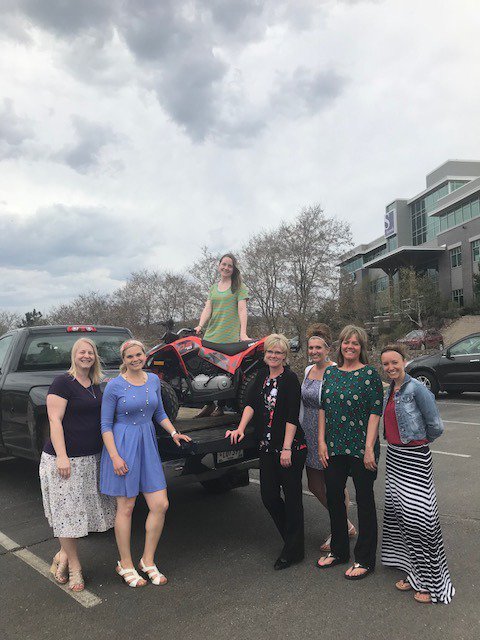 SamuelsGroup's tweet photo. We can't wait for our #TeesForKids golf outing! All proceeds go to @CMNHospitals and check out our grand raffle prize! It's a Can-Am 70 Youth ATV! Stop by our office to get your tickets!!! https://t.co/zBLC71jtS1