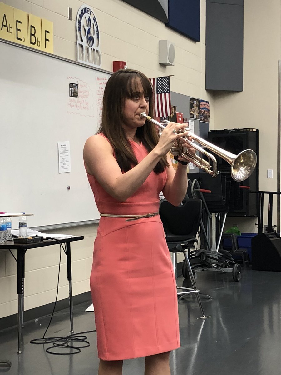 bearcatbands's tweet photo. Master Class at KHS with Dr. Sarah Stonebeck from Montana State University. https://t.co/oZAL3itGQC