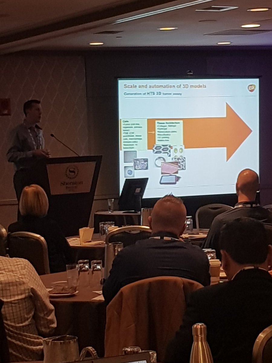 PREDiCT_Models's tweet image. Great presentation from @GSK&apos;s Jason Ekert exploring some of the scaling and automation challenges for #3D #tumor #spheroids. Was fascinating to see how they&apos;ve informed their emerging bispecific compounds.
