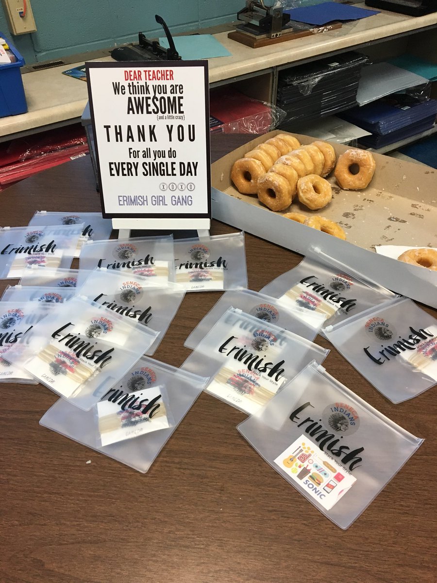 EspositoJodi's tweet photo. Thank you Erimish! I can feel the love! You are so kind and thoughtful! #seneca_elementary#senecatpc https://t.co/0UtCxclRy3