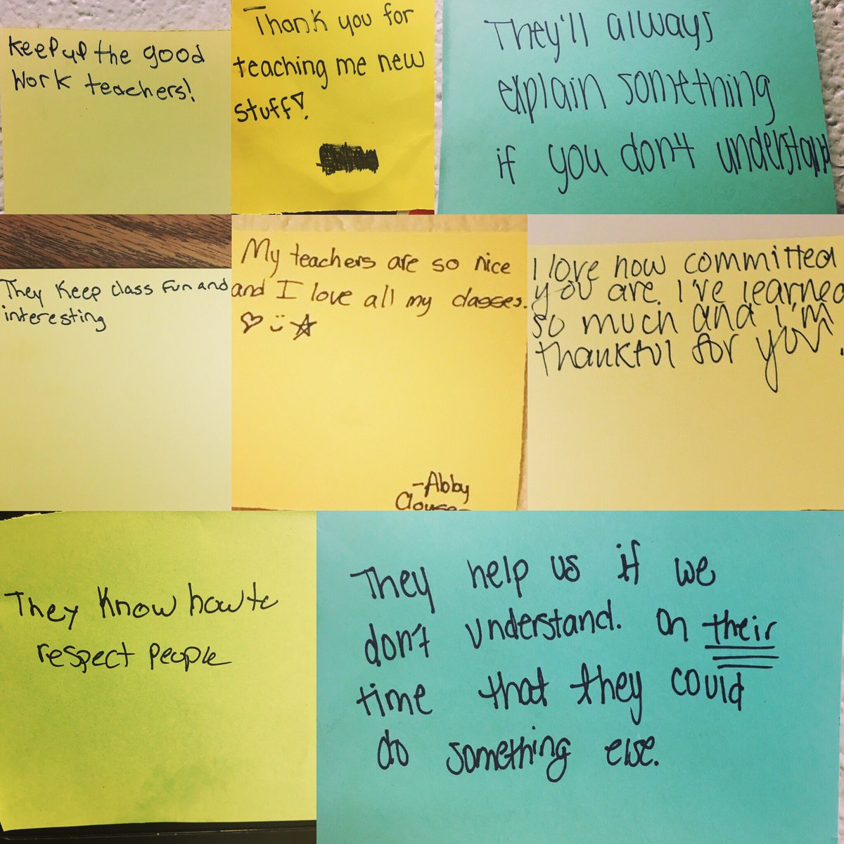 Words For Teachers Appreciation توییتر \ Crossroads Ms در توییتر: «In Their Own Words...to Our Teachers,  From Our Students. We Are So Grateful For You. Happy Teacher Appreciation  Week. #Teacherappreciationday #Cmsproud Https://T.co/Jgyleqaaal»