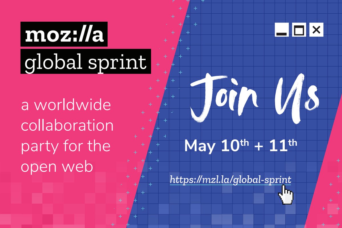 join us for a p5 doc jam during <a href="/mozilla/">Mozilla</a> #mozsprint global hackathon may 10-11! newbies welcome! learn more about how you can participate here github.com/processing/p5.…