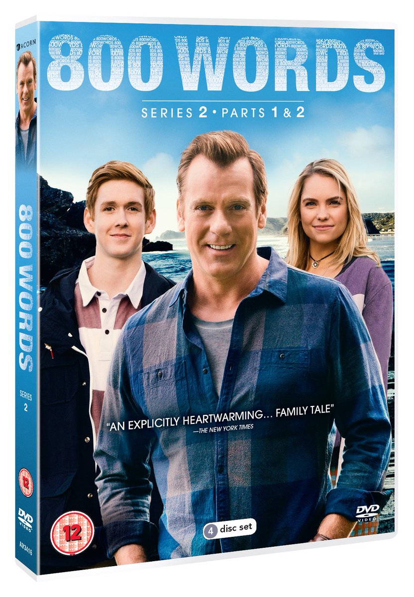 AcornTVUK's tweet image. If you'd like to extend your stay in Weld, #800Words S2 (amzn.to/2jIcxZ6) and the box set (amzn.to/2jKtQsQ) are released on DVD Monday! Until then, don't miss the series finale today on @BBCOne!