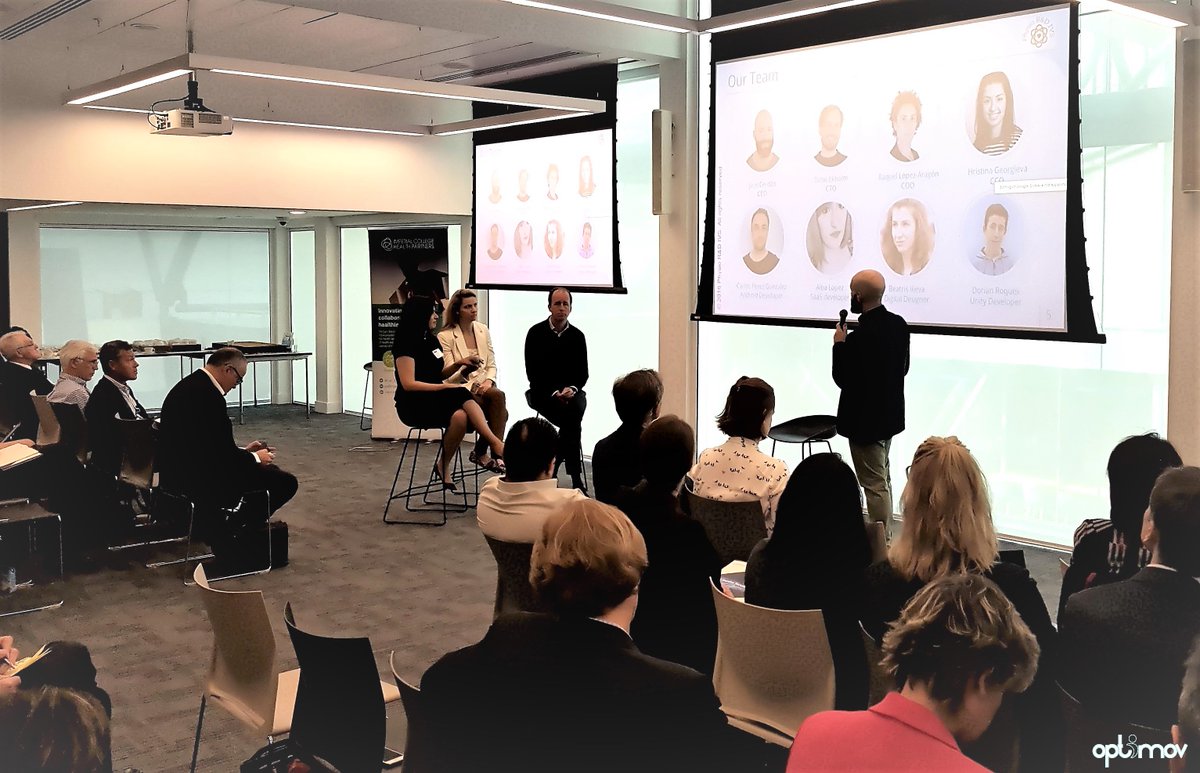 optimov's tweet image. Last week we attended the #GlobalInvestorLDN and had the pleasure to talk to some great people from @friedfrank, Global Health #Innovation Fund, @NCLtechventures, @italianangels, @onalabs_health, @roundcape etc.
Looking forward to talking and collaborating with you. Thanks! 😊