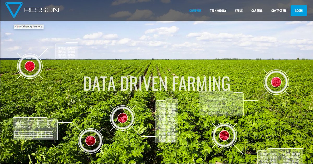 PrassackAdvsrs's tweet photo. #AgTech News: #Resson Raises $14M; @MahindraRise Joins @McCainFoods and @MonsantoCo Growth Ventures As Strategic Partners in New Brunswick-Based Resson https://t.co/sCGoMxF7kg #cdnag https://t.co/7kzNu71QVh