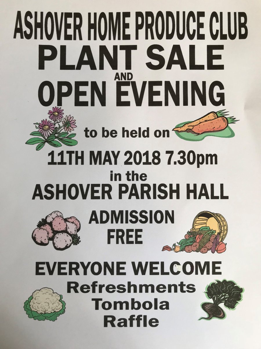 AshoverHall's tweet photo. Looking to stock up on some spring plants.... look no further than the plant sale - at ashover parish hall this friday...  #plants #derbyshire #villagelife #homegrown #growyourown https://t.co/FcBxRHQFgH