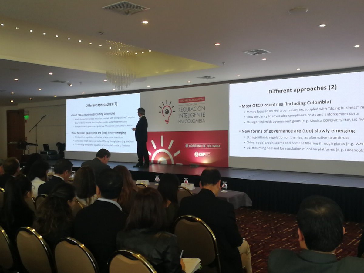 darioamendezc's tweet photo. @TanqueTic en Regulación inteligente en Colombia @DNP_Colombia https://t.co/ZMnpesQZXZ