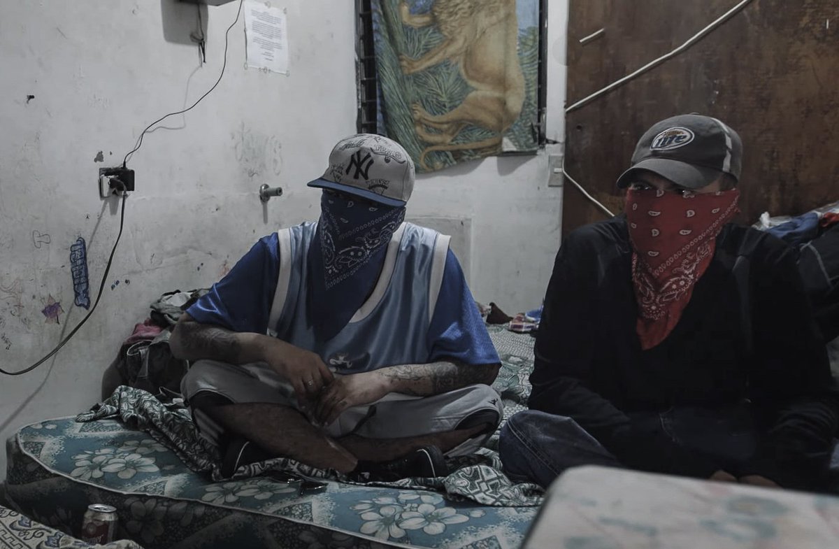 sellmysnaps's tweet photo. Puerto Rican photojournalist Maria Gonzales had captured these images of MS-13 gang members 🔫 exclusively for @sellmysnaps 
#gang #gangculture #ms13 #elsalvador #tattoo #prison #us #usa #honduras #guatamala #mexico #crime #poverty #crime #Compton #LA #drugs #photojournalism https://t.co/ntSFTgtaiy