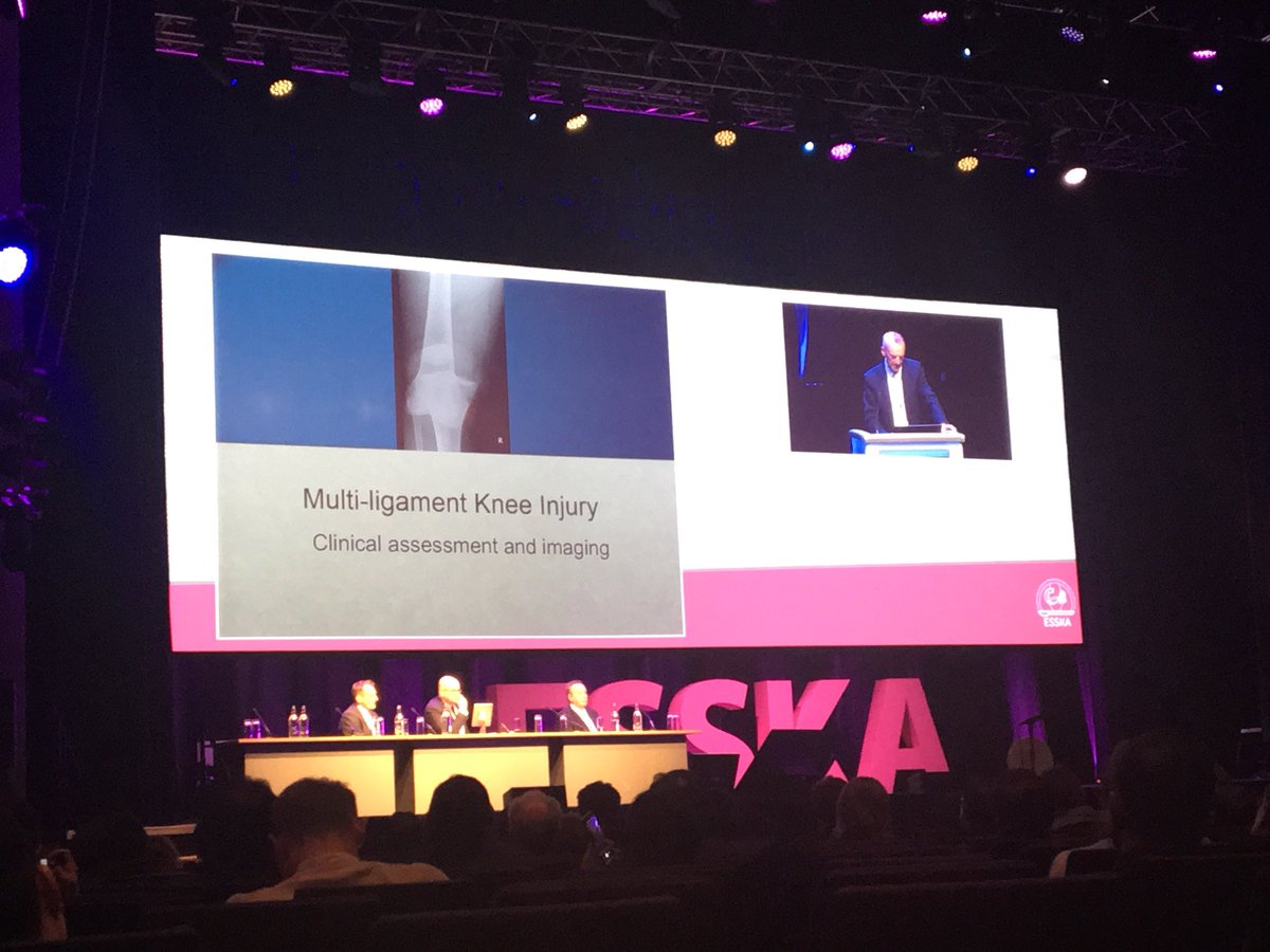 jointsurg's tweet photo. At ESSKA (European Society of Sports Knee Surgery &amp; Arthroscopy) in Glasgow https://t.co/L4BDpDUvSD