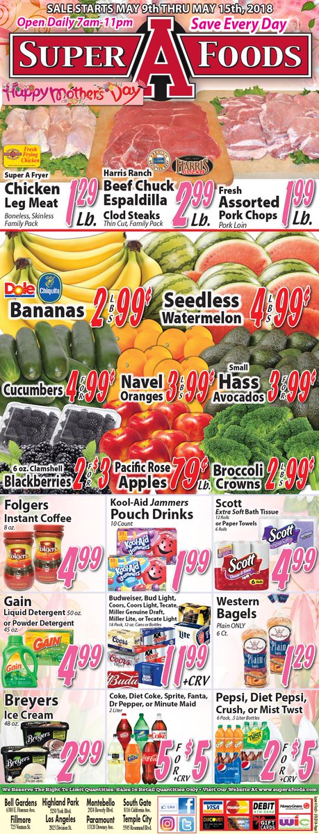 Super A Foods On Twitter This Weeks Ad Is Here 5 9 5 15