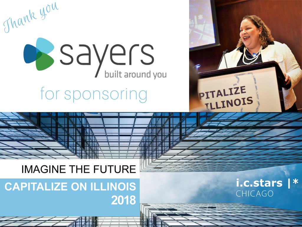 Glad to have @sayers_inc as a sponsor for @icstarsChicago 's #Capitalize18 this Friday, 5/11. Join at icstars.org/Capitalize/2018 to #SupportTransformation #Network and hear #ThoughtLeadership on #CyberSecurity