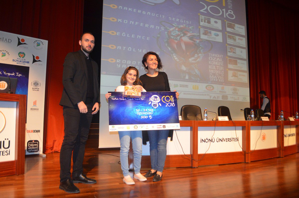 RobocotFEST's tweet image. Robocot 2018 10-14 yaş kategorisinde 3. olan Ayşe Köroğlu&apos;nu tebrik ederiz.