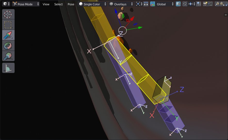 BlenderDev's tweet image. Not to mention how pretty (and functional!) bones look now in all their modes thanks to our OpenGL master @hypersomniac_ ! #b3d #codequest