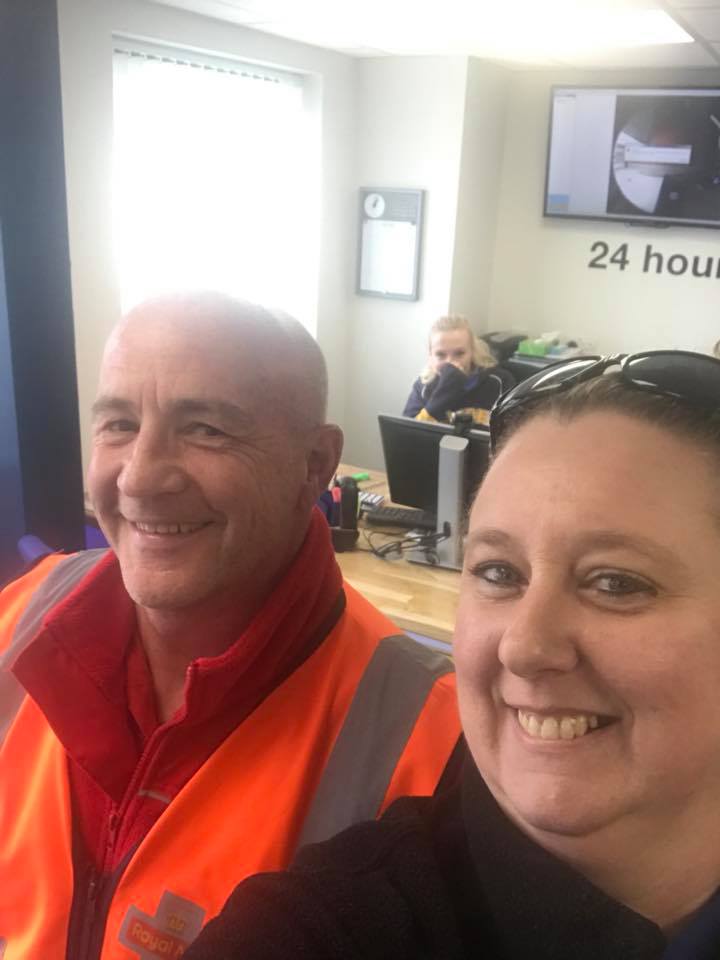 Storefirst_UK's tweet photo. Haylee from our Preston centre loved her trip to St Helens so much she even roped the postman in for a selfie! https://t.co/IuNHVuIWlW