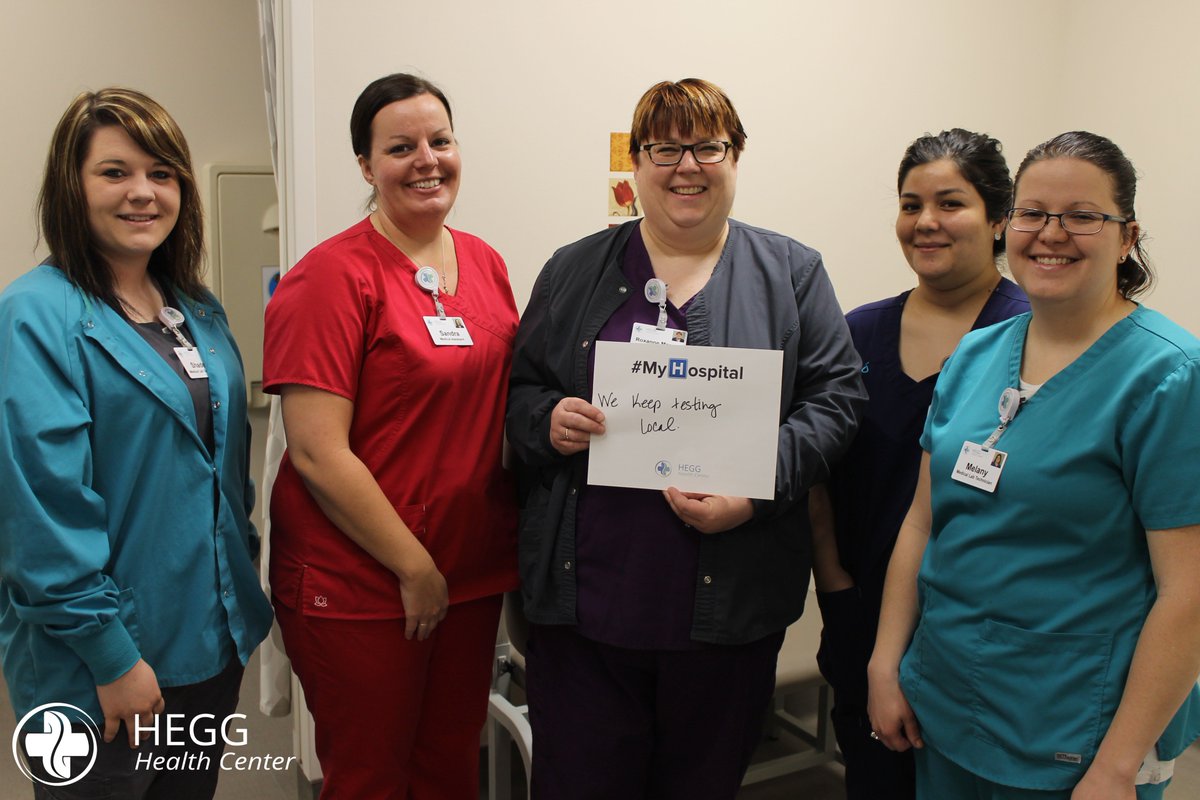 hegghc's tweet photo. It's National Hospital Week, and we're celebrating by letting our staff share with us what makes #MyHospital special! We are proud to be your hospital!

#HeggHC #HospitalWeek https://t.co/7Bs89r5sfX