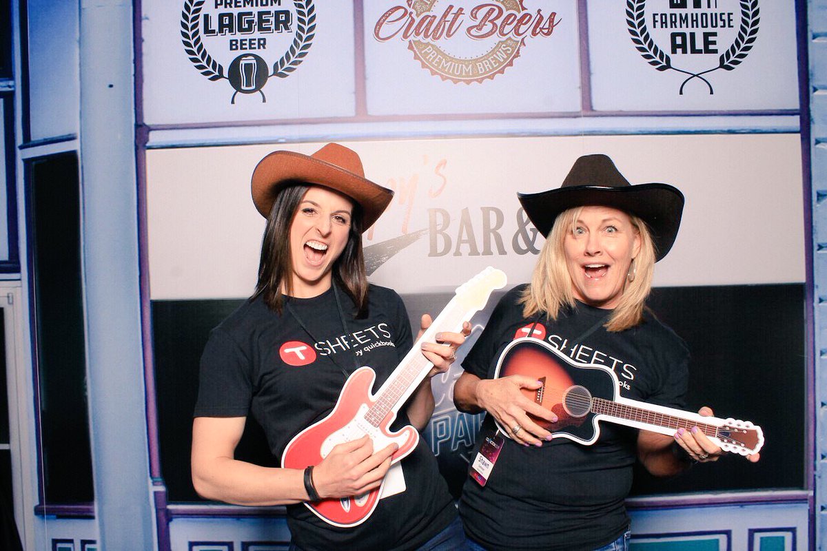 tsheets's tweet photo. We’re having a blast at #Connection2019! Be sure to stop by our booth today. We have some sweet swag! 🎉🎉 #adpworks https://t.co/8pGPtDqeYD