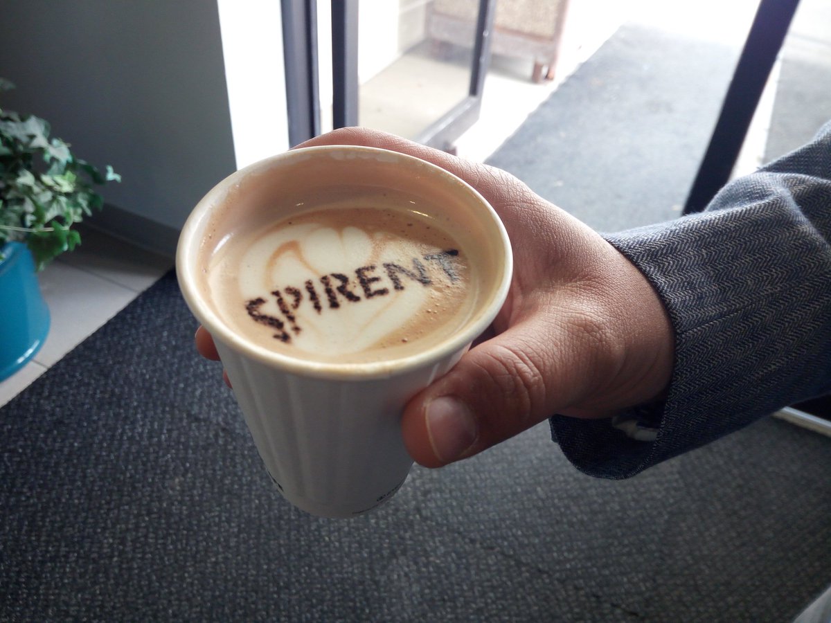 AlainVouffo's tweet photo. Best way to start Day 3 the @OmniAirCon #MotorCityPlugfest with @Spirent Mocha #V2X #DSRC https://t.co/vcdR6pM7xP