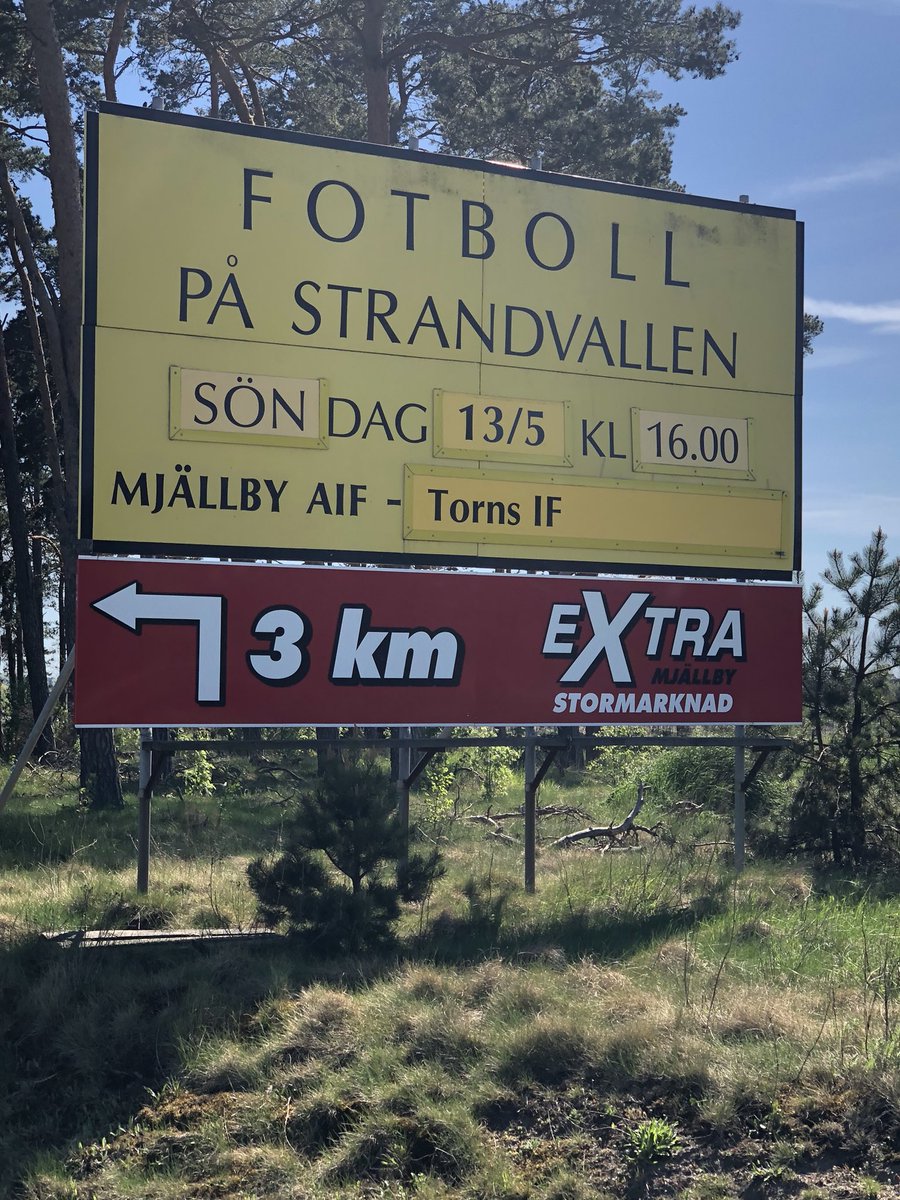 TonyBorg3's tweet photo. Snart på plats, kan bli köer kom igen nu @TornsIF1965 vi ses på Standvallen på söndag. https://t.co/NewpyQyTic