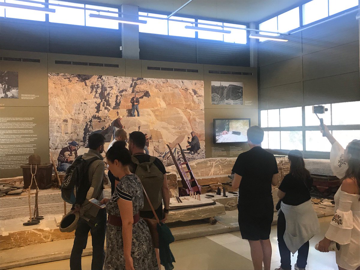 MarketingGr's tweet photo. #TinosGastronomy isn’t the only artistry for which the island is famous. #Tinos also has a long tradition in creating works of art &amp; beautiful architecture from marble, all the way from antiquity to today. @DiscoverGRcom #TinosFoodPaths #BlogtrottersGR #MuseumofMarbleCrafts https://t.co/VpF6EPmSwj