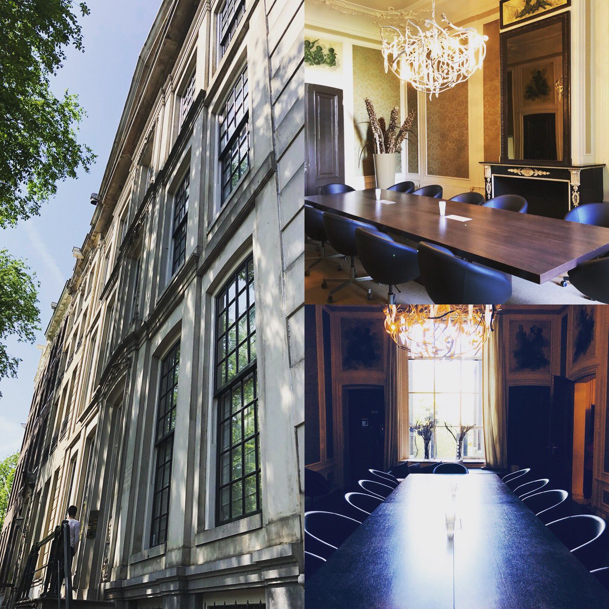 JustinLehmiller's tweet photo. This is our classroom in Amsterdam for the next two weeks for my course on Sexuality and Culture. I’d be good with making this a permanent space for all of my classes. #studyabroad #doihavetoleave https://t.co/3DevKgt7LM