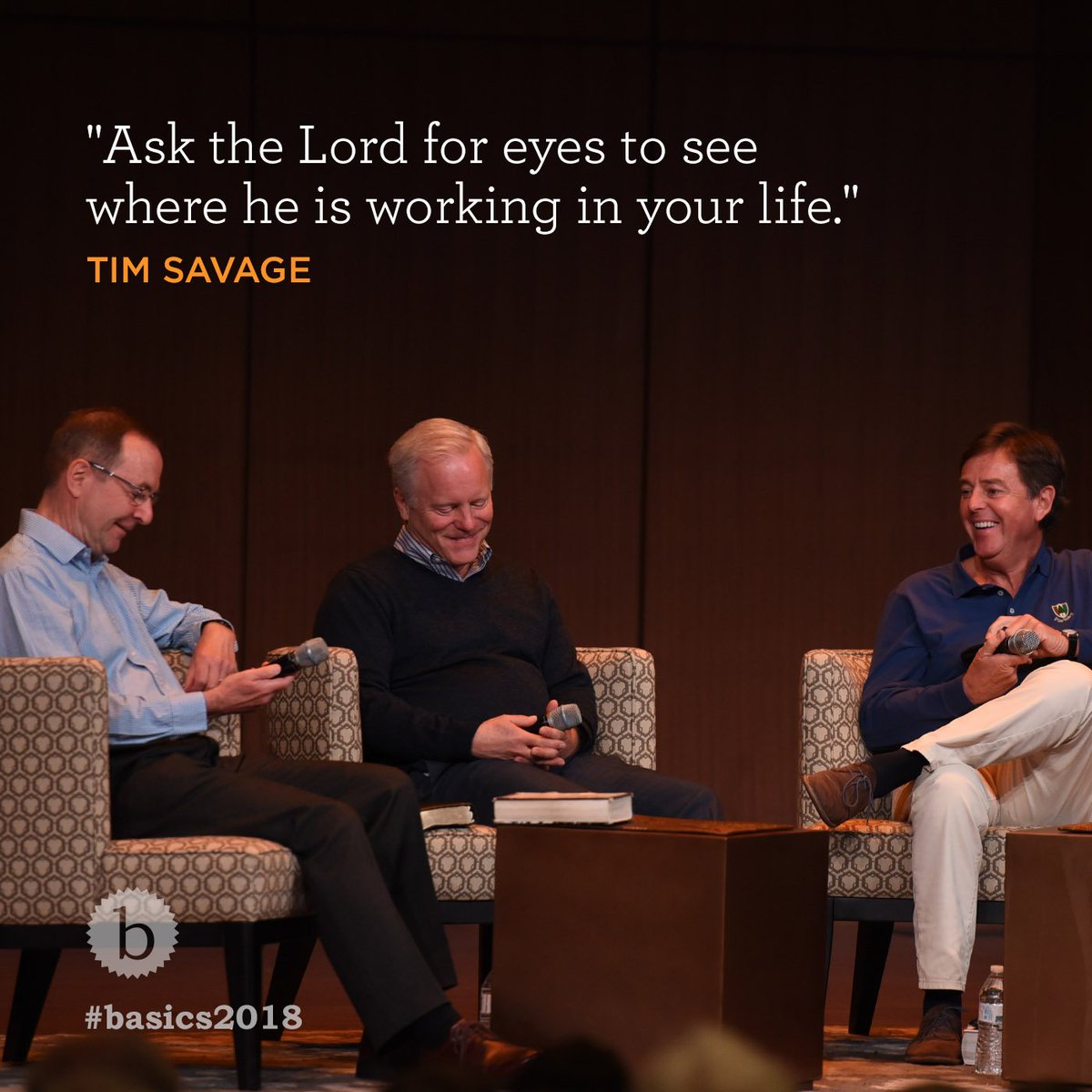 TruthForLife's tweet photo. โAsk the Lord for eyes to see where he is working in your life.โ โTim Savage #Basics2018 (Watch the live stream: https://t.co/BV7kbeErqB ) https://t.co/hCq38eNbXD