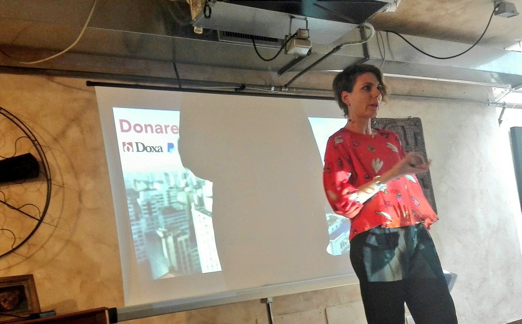 Tre aspetti necessari per avvicinarsi alla donazione, come all'acquisto, spiega <a href="/mteresaminotti/">Maria Teresa Minotti</a>
-Il mezzo comodo per farlo
-La causa vicina
-La convenienza
Per <a href="/PayPal_Italia/">PayPal_Italia</a> il #givingtuesday è stato un successo grazie alla viralità dei social
#donare3punto0 con <a href="/doxa_research/">BVA Doxa</a>