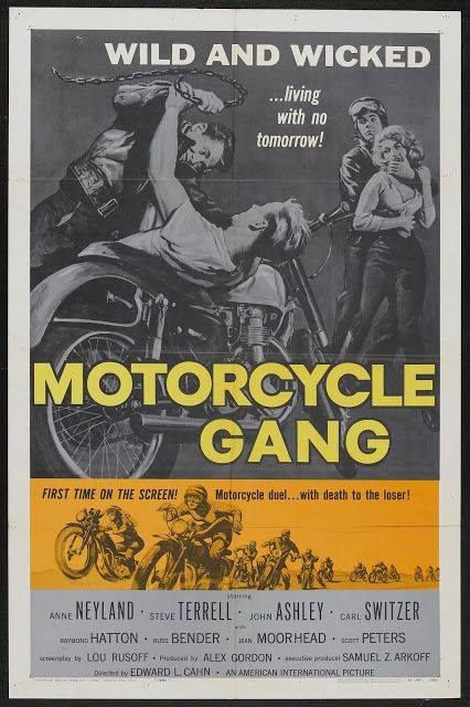 Engaged2death's tweet photo. #ifidanzatidellamorte was released the same year as the #americanmovie #MotorcycleGang, a classic #greasermovie, with troublemakers on #twowheels, fights and crazy races. Two very different worlds, although they give us the chance to enjoy those wonderful bikes, 60 years later! https://t.co/a3OUF9TBSv