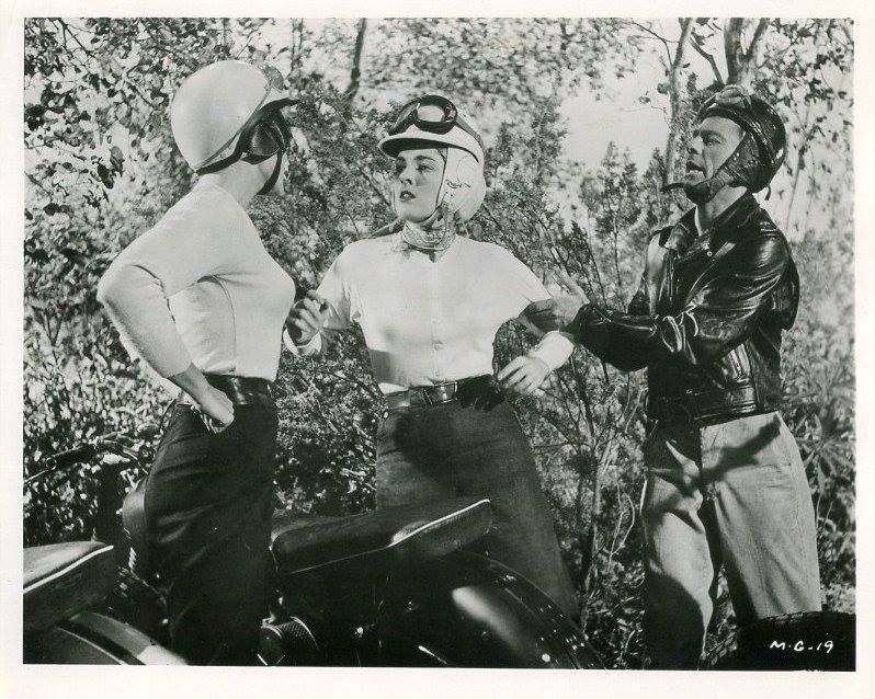 Engaged2death's tweet photo. #ifidanzatidellamorte was released the same year as the #americanmovie #MotorcycleGang, a classic #greasermovie, with troublemakers on #twowheels, fights and crazy races. Two very different worlds, although they give us the chance to enjoy those wonderful bikes, 60 years later! https://t.co/a3OUF9TBSv