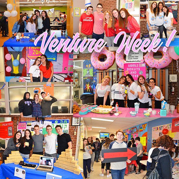 TanenbaumCHAT (@tanenbaumchat) on Twitter photo This week, students from Ms. Goreshnik's, Mr. Hoffman's, and Mr. Ridge's Entrepreneurship and Business Leadership classes ran the courses' annual Venture Week. For the past several months, the students have been working on their venture challenges. This week, students from Ms. Goreshnik's, Mr. Hoffman's, and Mr. Ridge's Entrepreneurship and Business Leadership classes ran the courses' annual Venture Week. For the past several months, the students have been working on their venture challenges.