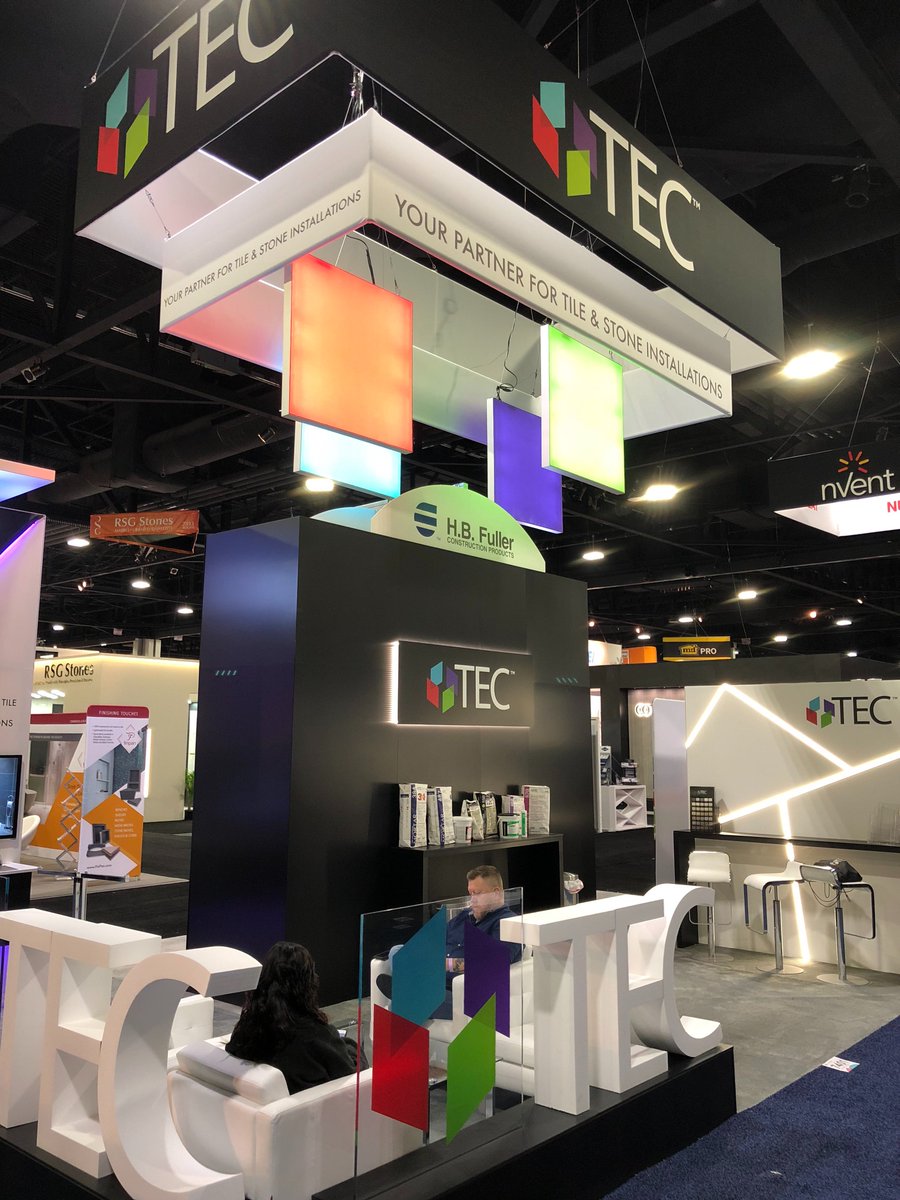 InstallwithTEC's tweet photo. Day 2 @Coverings, stop by and visit us @InstallwithTEC Booth #7401. Watch our demos throughout the day and register to win $50 from Best Buy. #Coverings2018 #whytile #Coverings https://t.co/QvXjGaeK8y