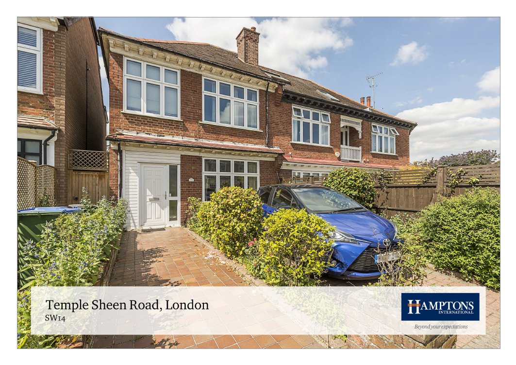 HamptonsSheen's tweet photo. SALES PROPERTY OF THE WEEK!
This fantastic house is on a great Parkside road with close proximity to the 'outstanding' Sheen Mount Primary School. The house benefits from off-street parking, a west-facing garden and the potential to extend subject to planning permission. https://t.co/kfpSEPkTcY