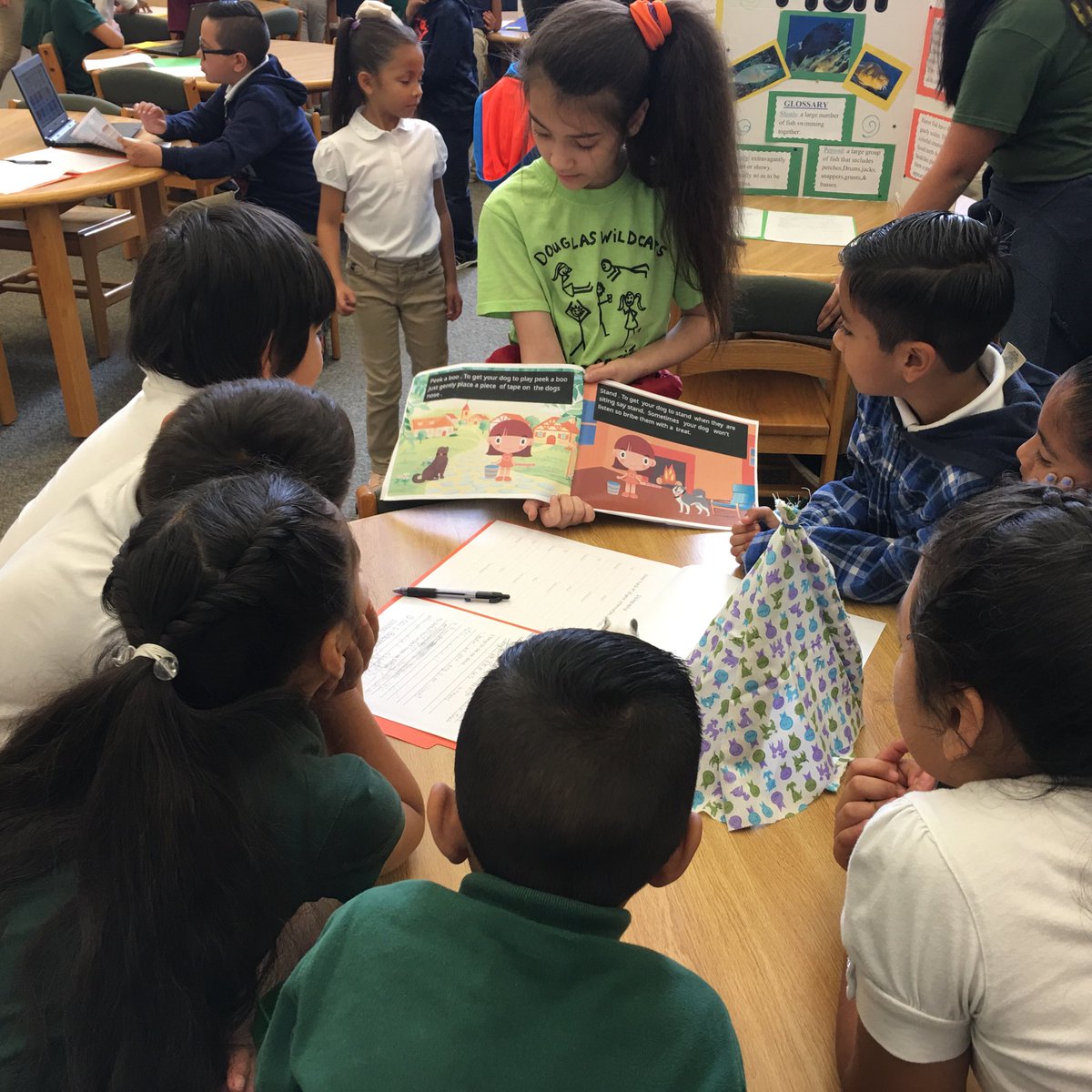 EmilyJoTx's tweet photo. Our #GT Wildcats show off their learning at #geniushour presentations today! #DayofUP @douglastylerisd @targettylerisd https://t.co/2YeMuZqHnw