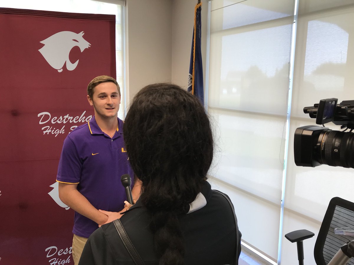15 Student Athletes from <a href="/HahnvilleHigh/">Hahnville High</a> and <a href="/DHSWildcats/">Destrehan High</a> signed to compete at the next level today! The full video will be available on <a href="/SCPPS/">SCPPS</a> Channel 8 soon! <a href="/hahnvillesports/">Hahnville Athletics</a> @DestrehanHigh <a href="/HahnvilleTrack/">HHS Track and Field</a>