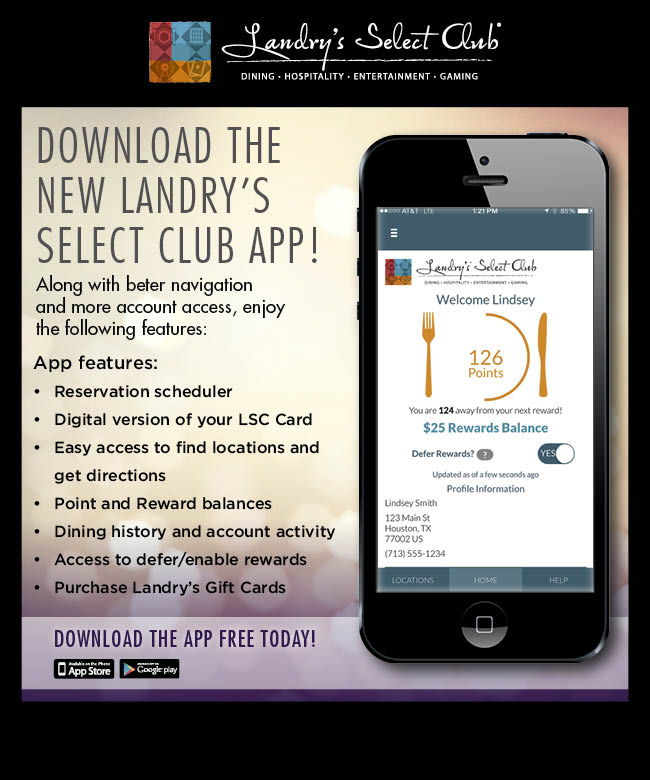 Landry's Select Club