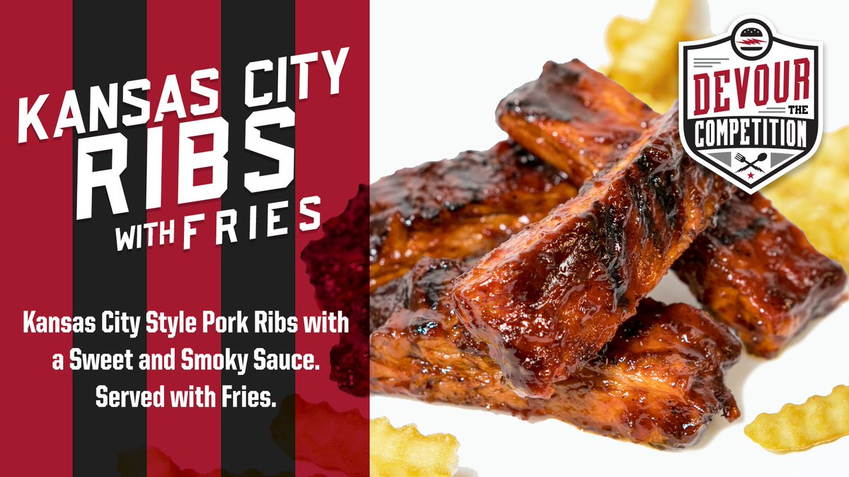 KGgamechanger's tweet photo. . @ATLUTD takes on @SportingKC tonight at 7:30 at @MBStadium. Devour the Competition with our our special KC-inspired dish: Kansas City ribs with fries! ⚽️ https://t.co/lRvZB7VU1o