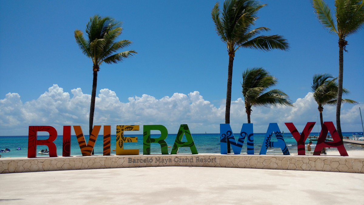 BarceloMayaGR's tweet image. It is written #RivieraMaya but it is pronounced &quot;P-A-R-A-D-I-S-E!&quot;
#BarceloExperience