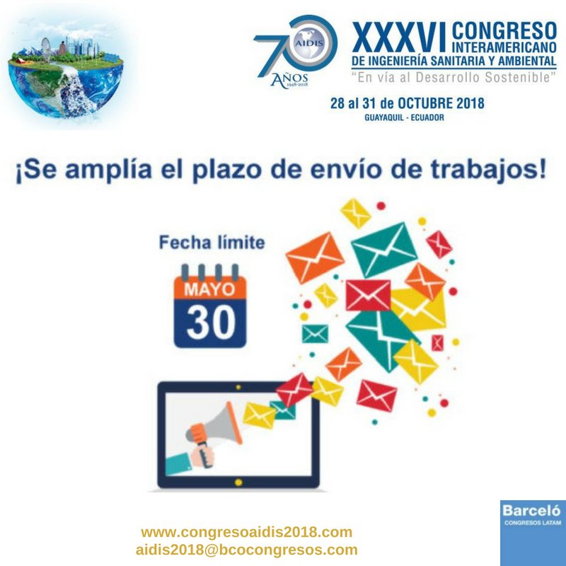 36º Congreso De Ingenieria Sanitaria Y Ambiental On Twitter