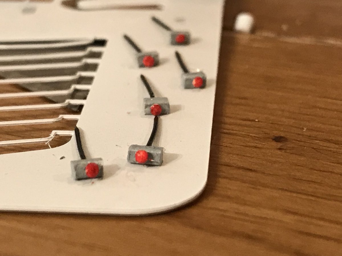 NSE_Latchmere's tweet photo. Tonight, I have mostly been making emergency stop buttons for my new kit. #RivetCounter #NewKit. 👌🏻😉🤓🤓🤓 https://t.co/MXMWoX0QV5