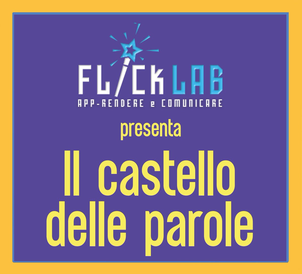 FlickLabSrl's tweet image. Sabato 26 maggio al Fortino Sant'antonio Bari Vecchia.

Iscrivetevi sul nostro sito web flicklab.it (posti limitati) 

Evento: 
facebook.com/events/6021340…

#pingiovani #tecnologia #logopedia #bambini #app #ilcastellodelleparole #bari #linguaggio